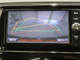 バックガイドモニターで、後方を確認しながら安心して駐車することができます。運転初心者も熟練者も必須の機能ですよ!