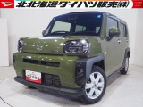 クロスオーバーSUVスタイルで人気のタフト。当店試乗車として大切に使用しました。カーナビ付きです。