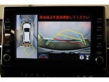 車両を上から見たような映像表示するパノラミックビューモニター付き!