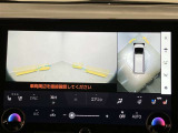 安全機能のバックモニター&全周囲モニターも装備です。