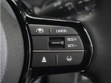 ◆アダプティブクルーズコントロール◆予め設定した車速内でクルマが自動的に加減速。前走車との適切な車間距離を維持しながら追従走行します。【LKAS】車線維持支援システムでステアリング操作を支援。