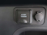 非常時やキャンプなどに役立つAC100Vコンセント付きです。