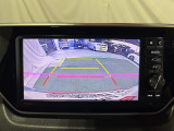 見えづらい車体後方部を映像で映し出してしっかりサポート!難しいバック駐車も安心です♪