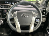 【ステアリングスイッチ】運転中、前方から目線をそらすことなく、オーディオ等の操作が可能な便利機能!安心&快適なドライブを演出してくれます♪