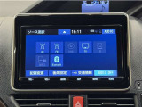 Bluetooth対応、CD/DVD再生機能付き。お好きな音楽を聴きながらのドライブは楽しいですよね〜♪