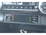 運転席と助手席にシートヒーター・ベンチレーションが付いています。