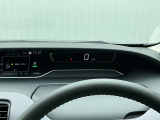 メーター内で様々な車の設定やデータの確認もできちゃいます!