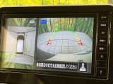 【アラウンドビューモニター】専用のカメラにより、上から見下ろしたような視点で360度クルマの周囲を確認することができます☆死角部分も確認しやすく、狭い場所での切り返しや駐車もスムーズに行えます。