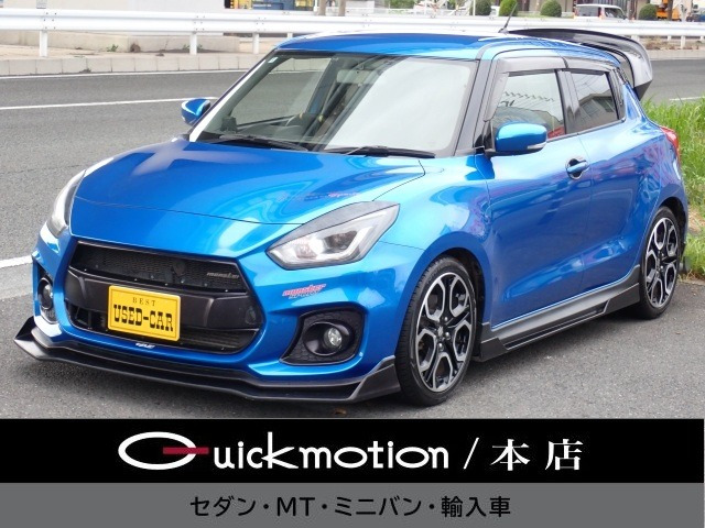 スイフト 1.4 スポーツ ガナドールマフラー SWKリアスポイラー