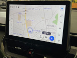 【10.5インチ ディスプレイオーディオ】大画面のディスプレイはAppleCarPlayやAndroidAutoが利用可能。大きな画面でスマホナビアプリ等が利用いただけます♪