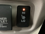 シートヒーターが付いています!寒い日に便利な装備ですね。