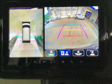 360&deg;ビューモニターでは前後左右4つのカメラ映像をさまざまな走行状況に応じて切り替えてセンターディスプレイに表示することで、駐車時や狭い道でのすれ違い時、見通しの悪い交差点進入時でも安心感を高めます
