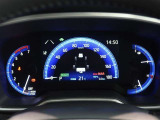 メーターはスッキリとしたデザインで、とても見やすく、安全運転のお役に立ちます。