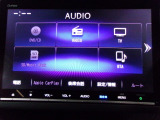 フルセグTV搭載。CD/DVD再生、Bluetoothオーディオに対応しています。