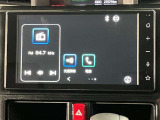 ディスプレイオーディオです。ナビゲーションは付いてございません。携帯電話を接続し地図を画面に表示する事が可能となります(対応機種に津、今してはスタッフまでお問合せ下さい)