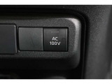 ■AC100V電源■ 車の中で、コンセントが使えます。便利ですね。