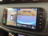 【アラウンドビューモニター】専用のカメラにより、上から見下ろしたような視点で360度クルマの周囲を確認することができます☆死角部分も確認しやすく、狭い場所での切り返しや駐車もスムーズに行えます。