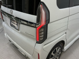 視認性がいいテールランプ。後続車にも存在をアピール。