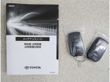 メンテナンスノート付きです。過去の整備記録を確認したり、お車の状況にあった整備をすることに役立ちます。
