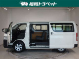 スライドドアは両側手動式です。