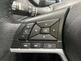 ステアリングスイッチ搭載!ハンドルひとつで手を離さなくても運転中視線をそらさなくても操作が出来て便利です♪