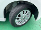タイヤサイズは155/65R14純正アルミホイール付き!(夏タイヤ装着)冬タイヤ、ホイール注文も承っております☆