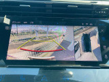 バックカメラと360&deg;カメラ画像は高画質で見やすい表示です