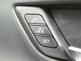 運転席のシートポジションを記憶・再現できるメモリー機能を搭載しています。