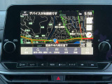 日産純正のナビになります。