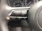 運転姿勢を崩さずにオーディオ操作が可能なステアリングオーディオスイッチ。Bluetooth接続でハンズフリー通話も可能です!