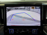 バックカメラで後方がリアルタイム映像で確認できます!商業施設や駐車場での駐車時や、夜間のバック時にも安心です♪