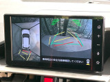 【パノラミックビューモニター】専用のカメラにより、上から見下ろしたような視点で360度クルマの周囲を確認することができます☆死角部分も確認しやすく、狭い場所での切り返しや駐車もスムーズに行えます。