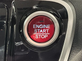 ワンプッシュでエンジンのスタート、ストップが出来て便利です。