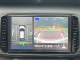 アラウンドビューモニター付です。上から丸見え、車庫入れも安心!