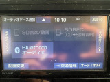 多彩なメディア再生。フルセグ、録音、DVD再生、Bluetooth対応です。