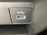 アクセサリーソケットの横にはナビゲーション用の外部入力可能なUSB端子がついており、周辺には物が置けるトレーがついています。