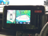 【全方位モニター用カメラ】専用のカメラにより、上から見下ろしたような視点で360度クルマの周囲を確認することができます☆死角部分も確認しやすく、狭い場所での切り返しや駐車もスムーズに行えます。