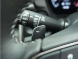 ◆パドルシフト装備◆オートマチック車でもミッション車のようなフィーリングを楽しめます。エンジンブレーキを使いたい時に役立ちます。