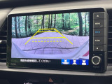 【バックカメラ】駐車時に後方がリアルタイム映像で確認できます。大型商業施設や立体駐車場での駐車時や、夜間のバック時に大活躍!運転スキルに関わらず、今や必須となった装備のひとつです!