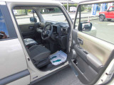 乗り込みもしやすい丁度いい車高でGood!