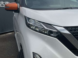 LEDライトは白色光で遠くまで明るく照らし、夜間の安全運転をサポートします