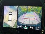 【全方位モニター用カメラ】専用のカメラにより、上から見下ろしたような視点で360度クルマの周囲を確認することができます☆死角部分も確認しやすく、狭い場所での切り返しや駐車もスムーズに行えます。