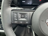 ステアリングスイッチでオーディオ操作可能です♪
