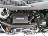 自慢のエンジンはパワードbyHONDAです。精度とバランスにこだわって、低回転からスムースなパワーを発揮します。