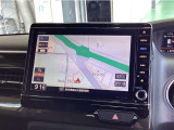 【ナビ】ホンダ純正ナビゲーション装備。最近はスマートフォンの地図機能でも十分ですが、やはりモニターが付いていると直感的に現在地も分かり安心です。