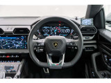 Multi-function steering wheel in full leather, with x stitching,heated