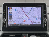 日産オリジナルナビゲーション。9インチワイドモニター。