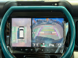 全方位カメラで車庫入れ楽々☆