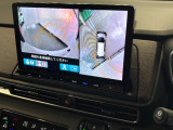 マルチビューカメラシステム搭載で駐車が苦手な方も全方向を確認しながらの駐車が可能です!カメラは選択可能でフロントだけサイドだけ等便利にご使用いただけます!