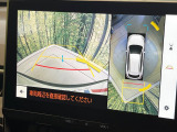 【パノラミックビューモニター】専用のカメラにより、上から見下ろしたような視点で360度クルマの周囲を確認することができます☆死角部分も確認しやすく、狭い場所での切り返しや駐車もスムーズに行えます。